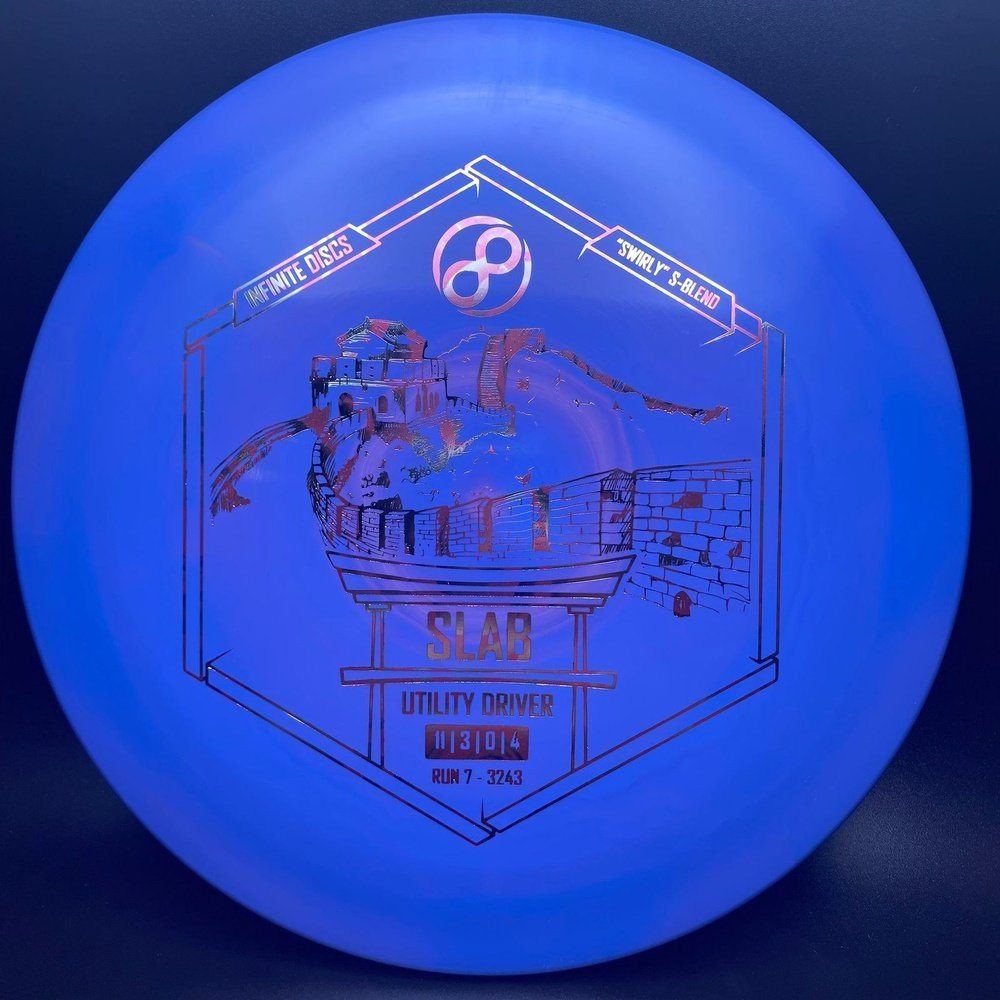 Swirly S-Blend Slab Disc Golf Driver