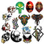 Iron animals elephants lions hummingbirds home wall hanging hardware crafts pendants metal decorations - Korvel