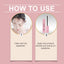 Mascara Gently Moisturizes And Curls Natural, Beautiful And Non-Smudging Mascara Daily - Korvel