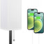 Linen 90 square desk lamp zipper switch three color temperature variable light A+C USB charging - Korvel