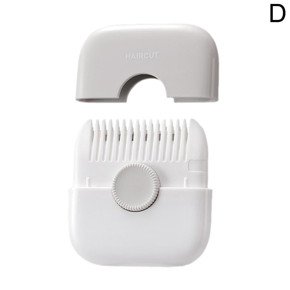2 In 1 Hair Trimmer Bangs Trimmer  Mini Manual Hair Trimmer Comb Hair Razor Comb Cutter Portable Hair Cutting Comb Haircut Tool - Korvel