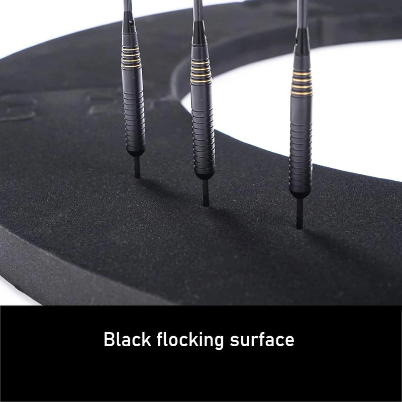 Black Dartboard Surround For Dartboard Universal Wall Protection Splicing Dartboard Surround Ring Dart Accessories - Korvel