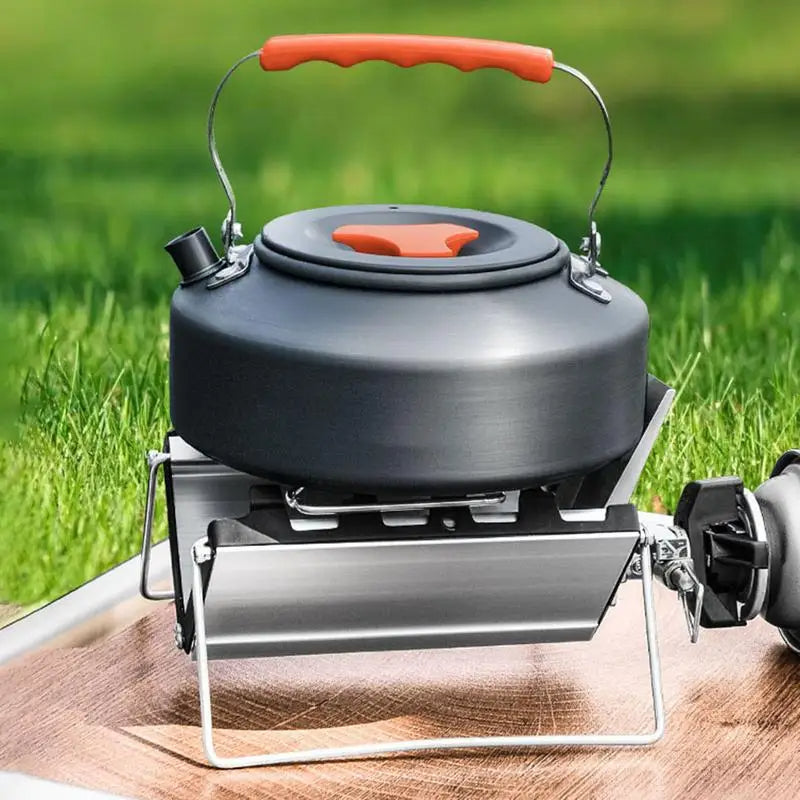 Portable Folding Mini Cassette Stove Windproof 2600W Camping Gas Stove Foldable Burner Boiled Water Stove For Camping Supplies - Korvel