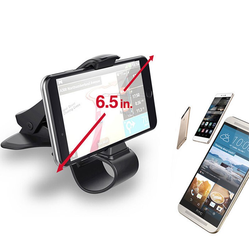 Soporte Universal para Teléfono de Coche para Navegación en el Salpicadero