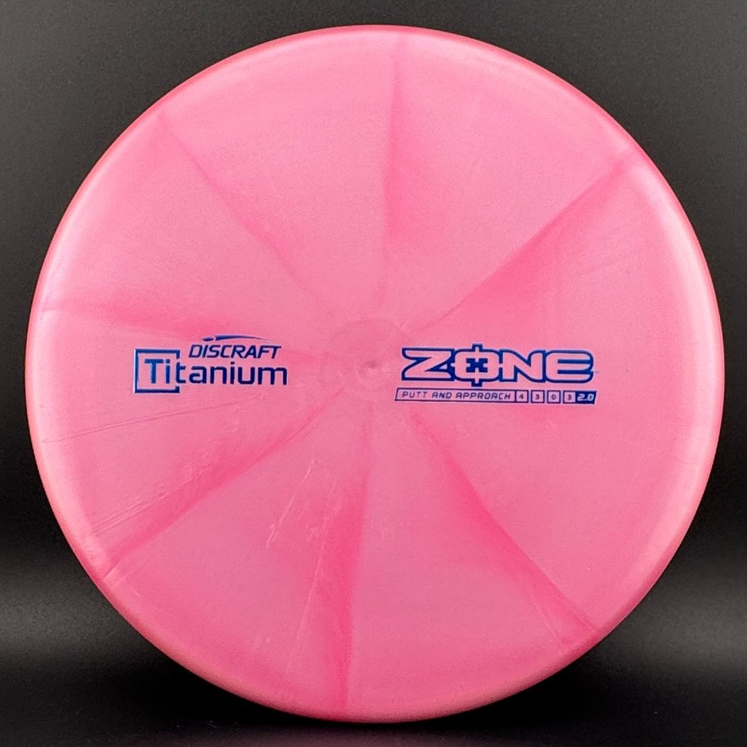 Discraft Titanium Swirl Zone Disc Golf Disc