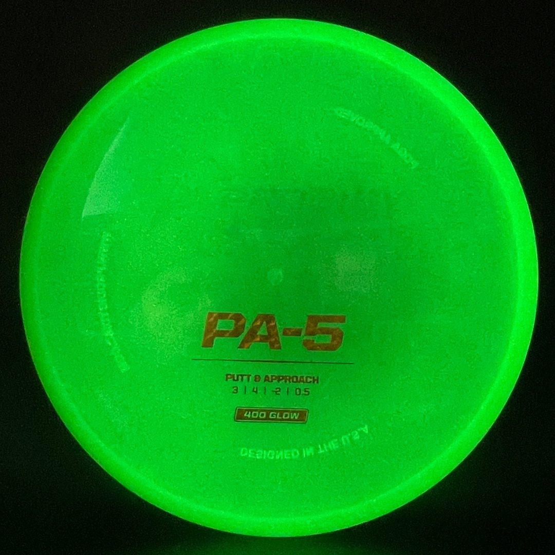 Glow PA-5 Disc Golf Disc - 400 Plastic