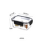 Freshness preservation box food grade refrigerator special storage box freezer with lid - Korvel