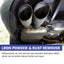 Lron Powder & Rust Remover, Multi-Functional Metal Rust Remover For Automobile And Motorcycle Exhaust Pipe Rust Renovation Maintenance - Korvel