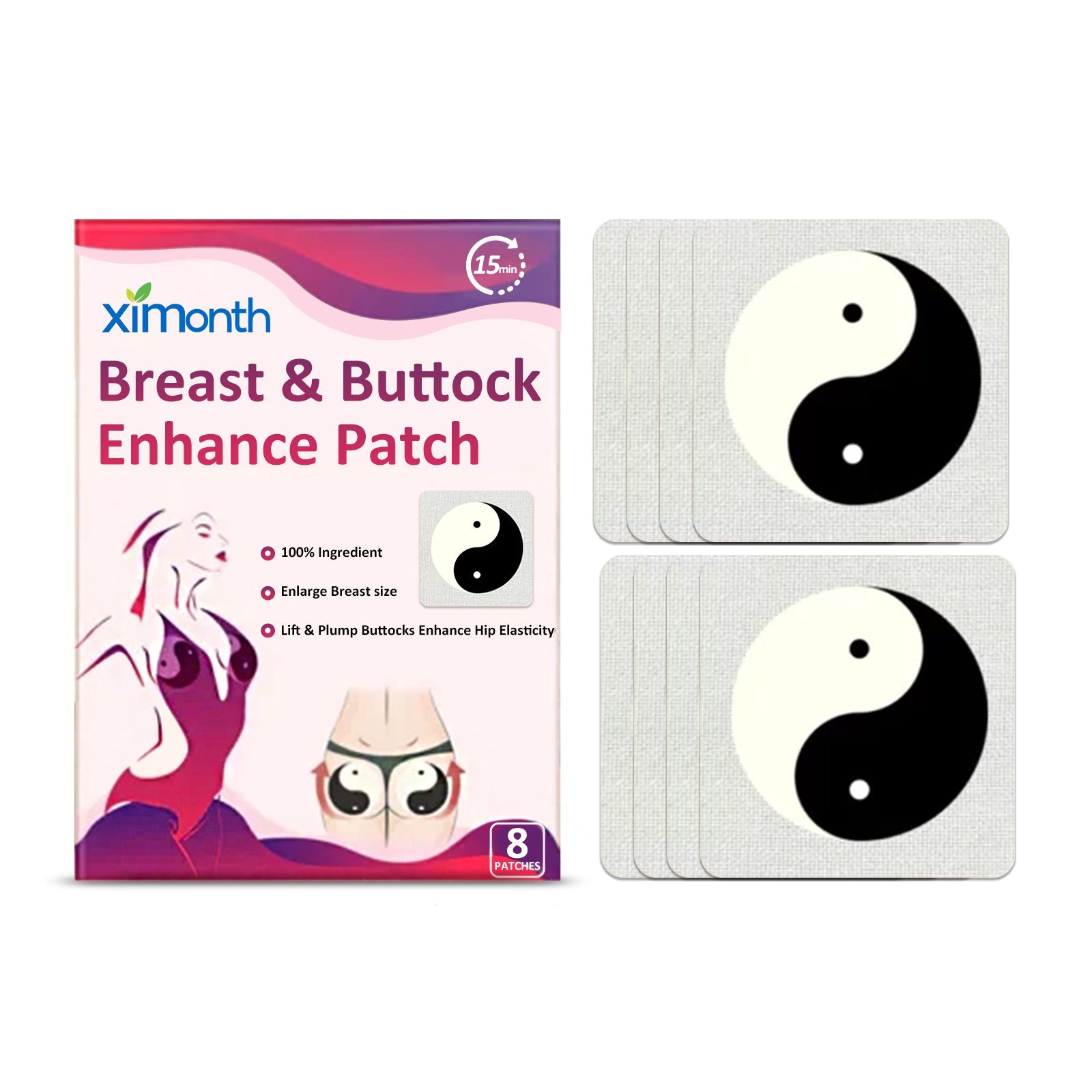 Breast & Buttock Enhance Patch, Plump Chest Firm And Full To Highlight The Curve Of The Hip Body Shaping Patch - Korvel