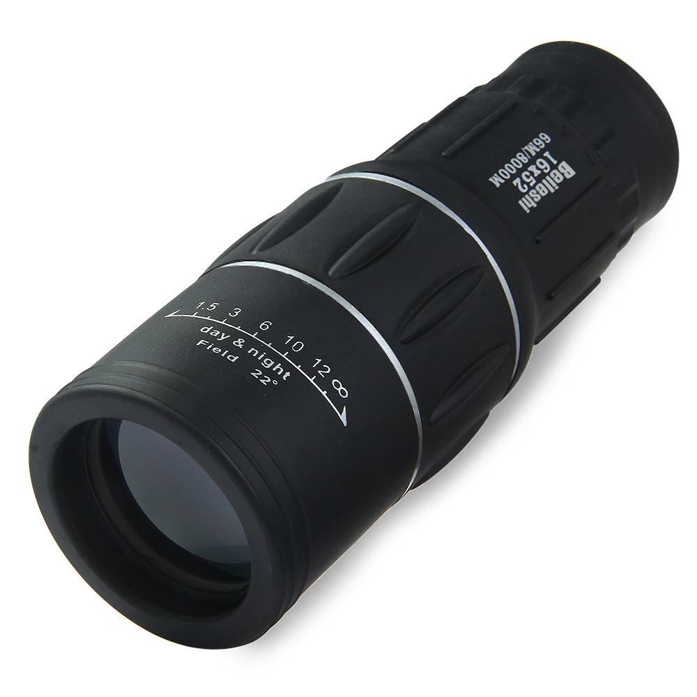Beileshi 16 x 52 Dual Focus Monocular Spotting Telescope Zoom Optic Lens Binoculars Coating Lenses Hunting Optic Scope - Korvel