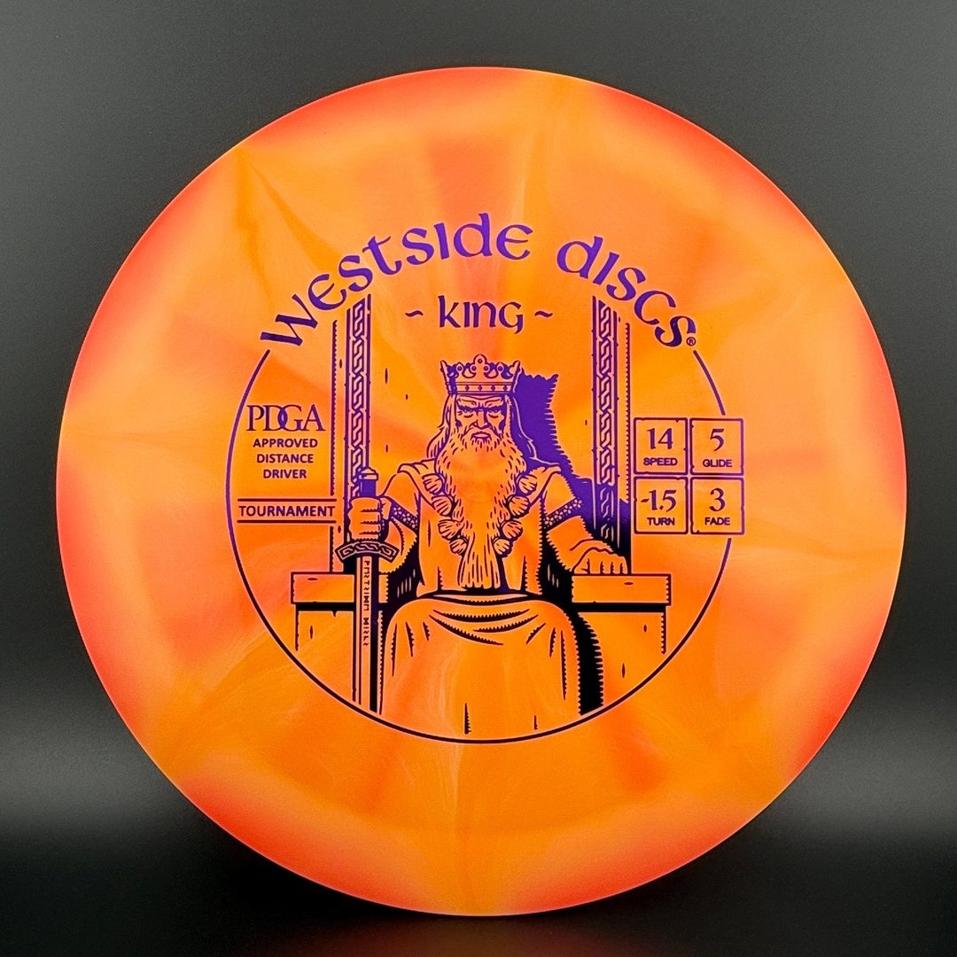 Westside Tournament Burst King Disc Golf Driver