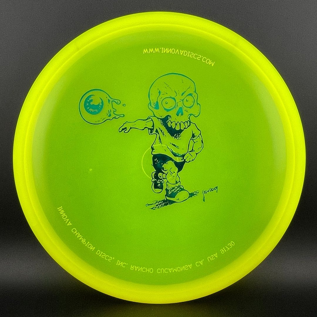Quantum Omega 4 - Putter de Disc Golf X-Out par Skull Boy