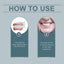 Retouching Teeth Interdental Denture Set Aesthetic Dental Retouching Teeth Interdental Set - Korvel