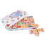 Garden Domino Puzzle Dragon Plate Beech Wood Building Blocks Children's Puzzle Early Education Toys for Boys and Girls - Korvel