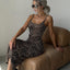Strap top dress with waist bag and buttocks backless and slimming dress - Korvel
