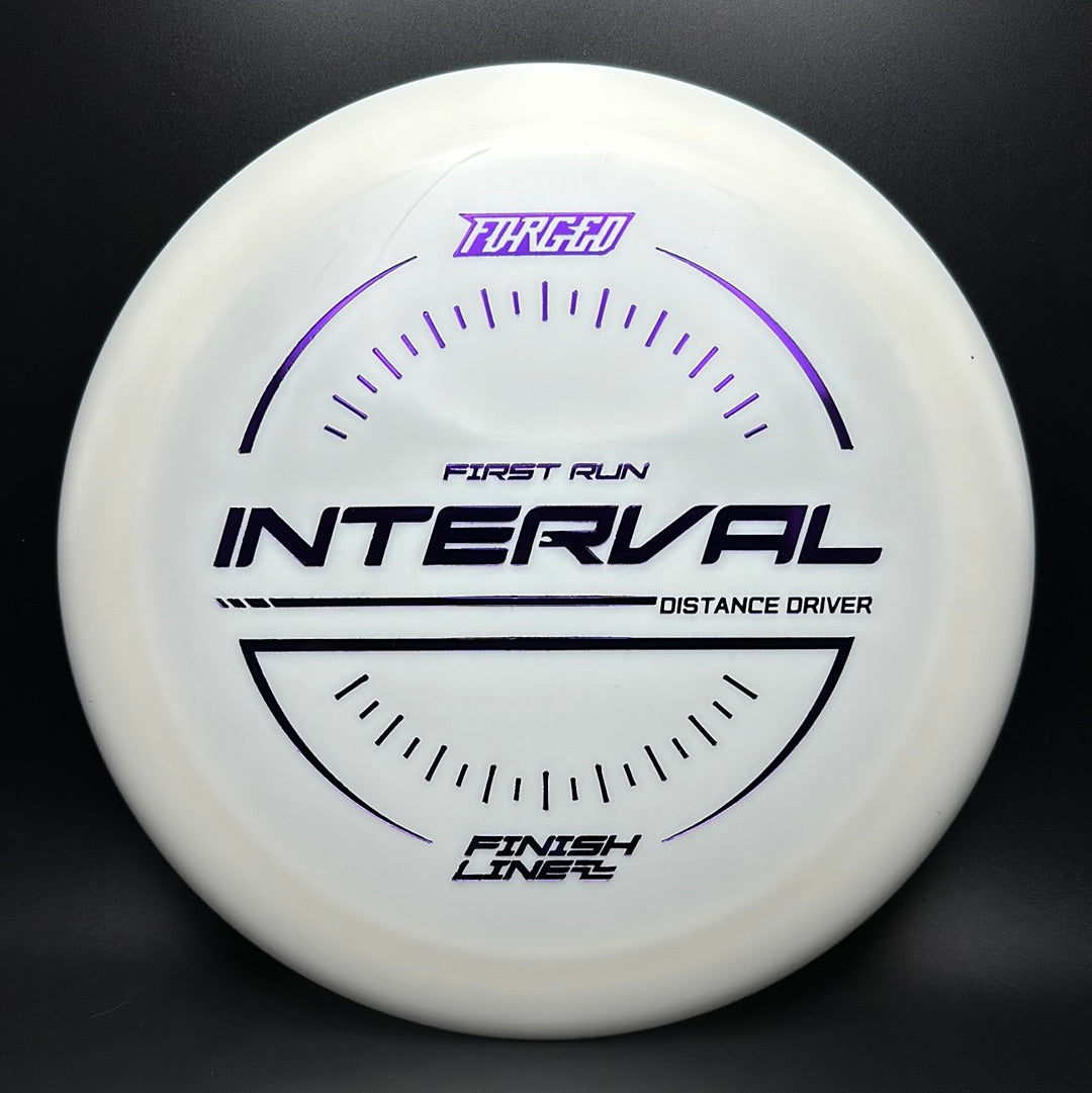 Forged Interval - First Run Disc Golf Driver