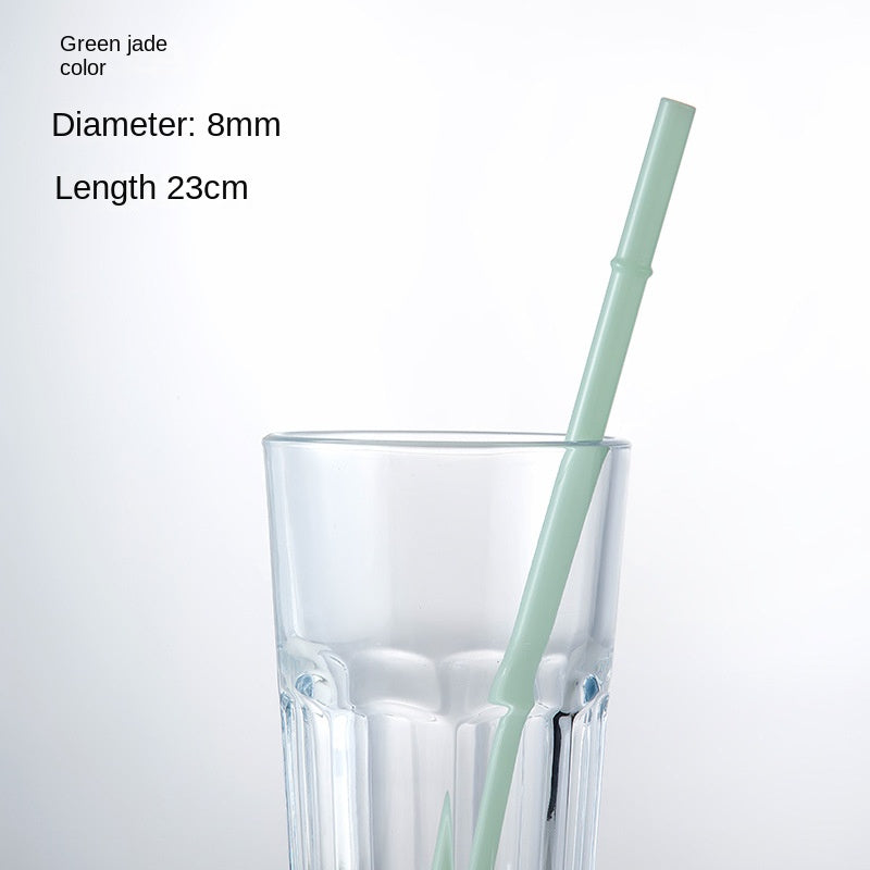 Eco-Friendly High Borosilicate Glass Straw - Customizable & Durable