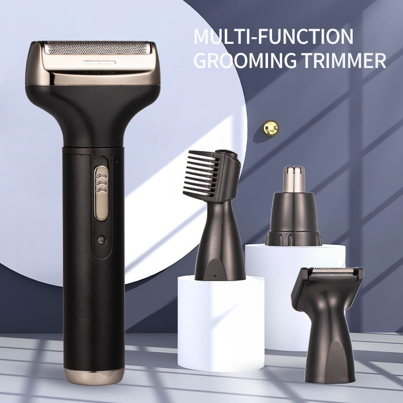 Men's 4-in-1 Electric Razor & Grooming Set