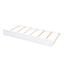 Twin Size Daybed with Storage Arms  Trundle and Charging Station White - Korvel