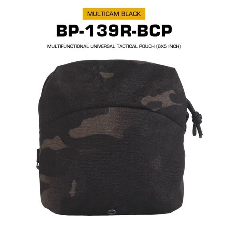 6x5 Inch Tactical MOLLE Pouch for Versatile Storage