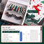 Christmas Nail Enhancement Eyelash Tool Set False Eyelash Decoration Color Mink Hair Beauty Tool - Korvel