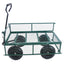 Wagon Cart Garden cart trucks make it easier to transport firewood (green) - Korvel