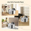 Pet intelligent water dispenser, wireless automatic sensing, cat water dispenser, 304 stainless steel water feeder - Korvel
