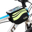 B-SOUL Bicycle Mountain Bike Upper Tube Bag Saddle Bag Road Car Front Bag Increase Touch Screen Mobile Phone Bag 5.7 Inches - Korvel