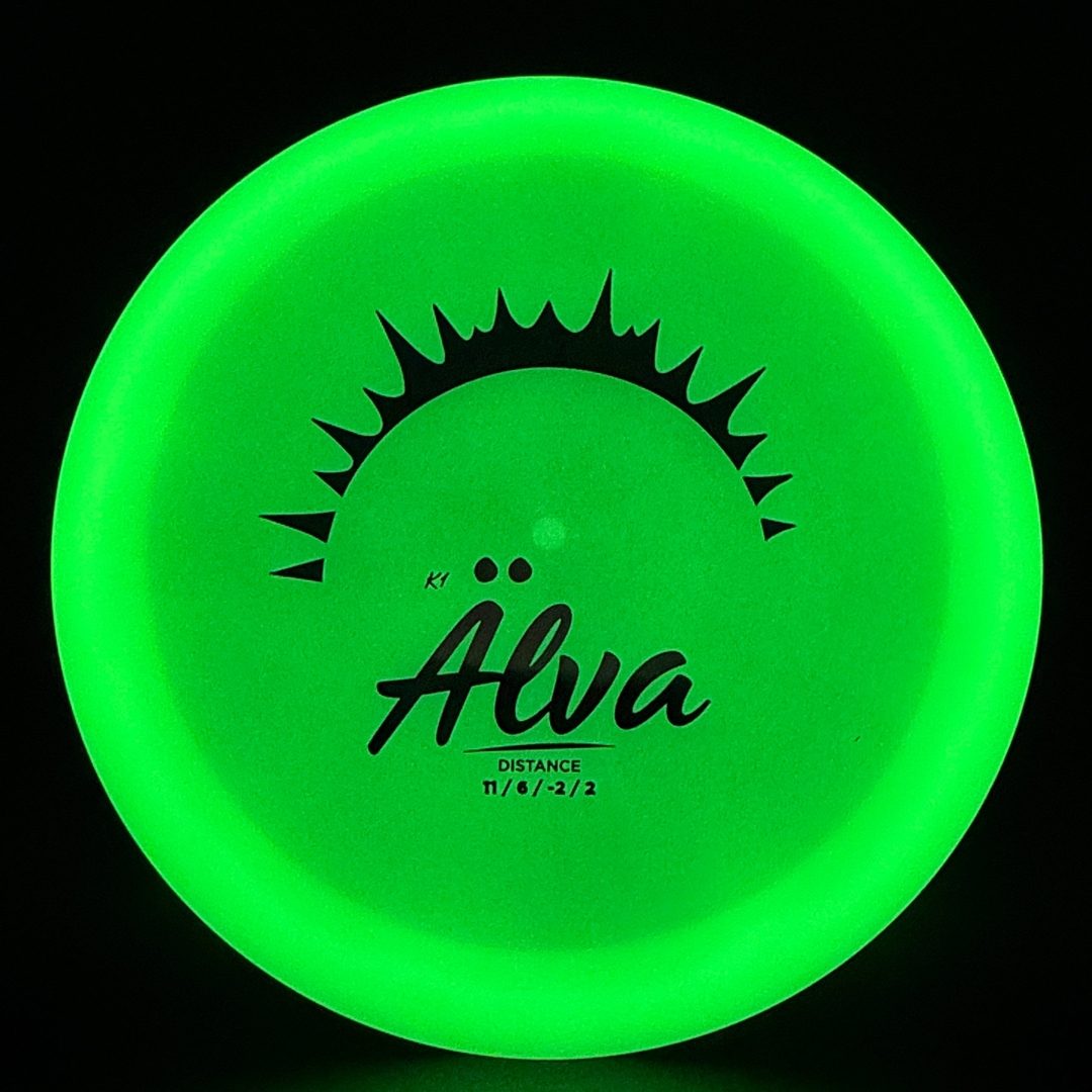 K1 Glow Alva - First Run Disc Golf Disc