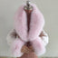Elegant Real Fox Fur Horn Collar for Fashionable Accents