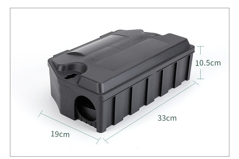 Rat Bait Station Outdoor  Rat Trap Outdoor with Key Eliminates Rats Fast. Keeps Children and Pets Safe Indoor Outdoor (Bait not Included) - Korvel