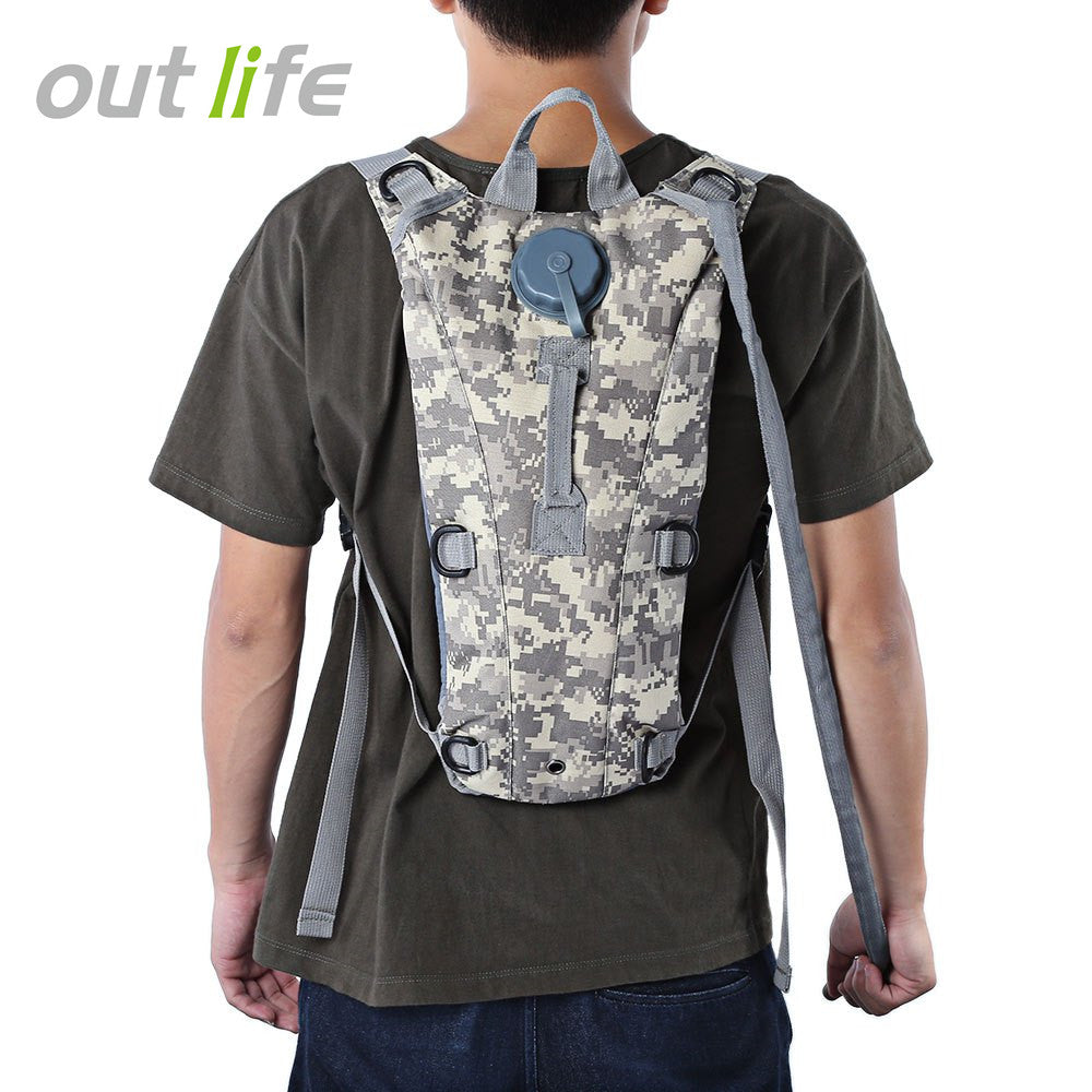 3L Water Bag Molle Military Tactical Hydration Backpack Water Bag Liner Camelback camping camelback bicycle mochila de Hydration - Korvel