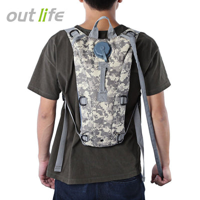 3L Water Bag Molle Military Tactical Hydration Backpack Water Bag Liner Camelback camping camelback bicycle mochila de Hydration - Korvel