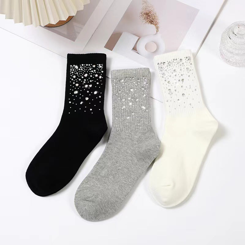 Calcetines de lujo con cielo estrellado para todas las estaciones