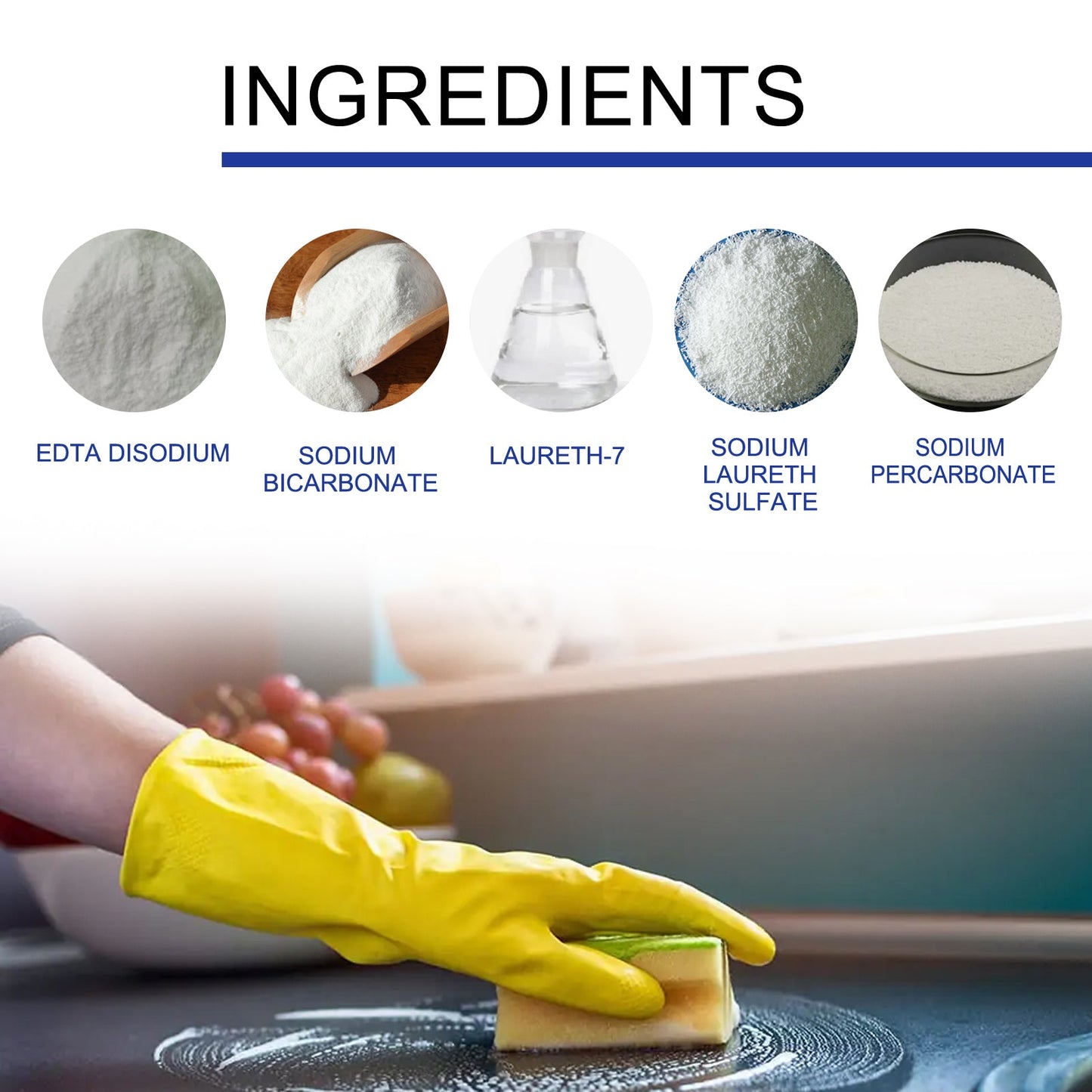 Nettoyant de Cuisine Premium pour Taches Tenaces