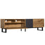 Modern TV Stand for 80'' TV with Double Storage Space - Korvel