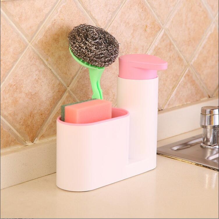 Storage Rack Kitchen New Product Multifunctional Storage Box Sink Soap Solution Storage Bottle - Korvel