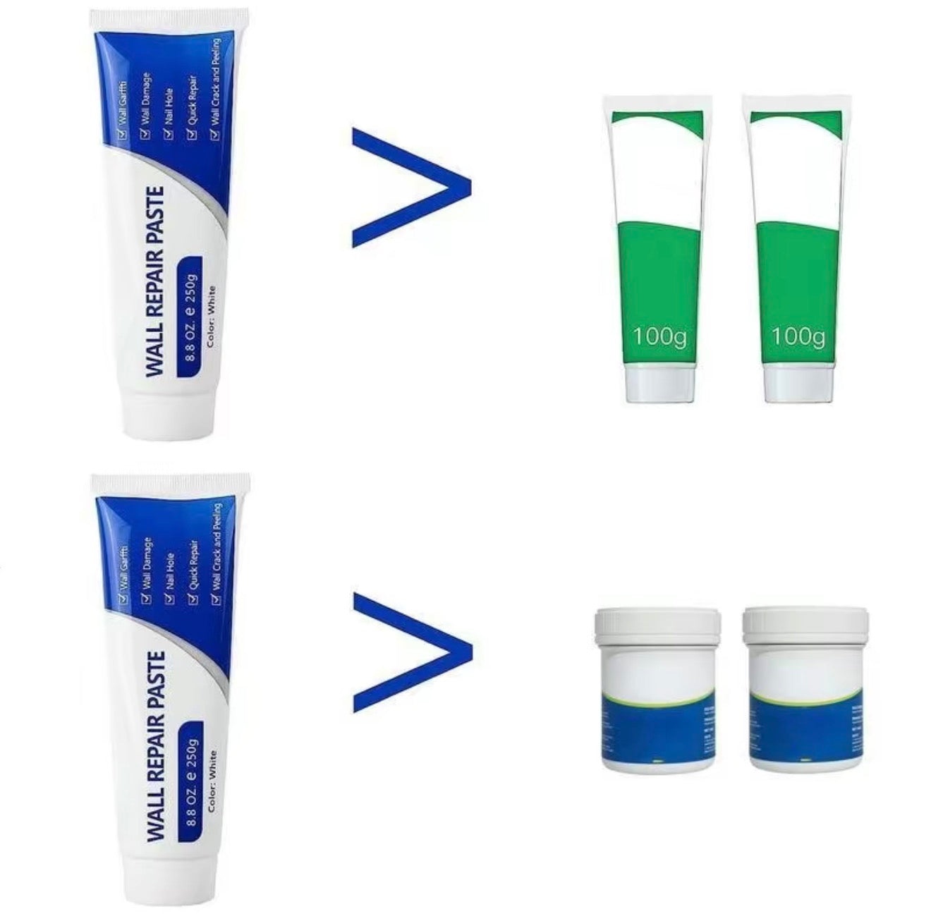 WallFix Repair Paste - Quick-Drying Wall Restoration Solution