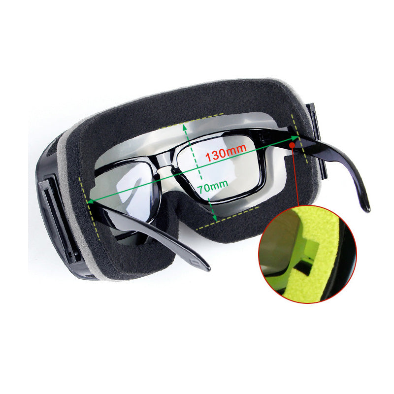 Lunettes de ski premium avec protection UV et caractéristiques anti-buée
