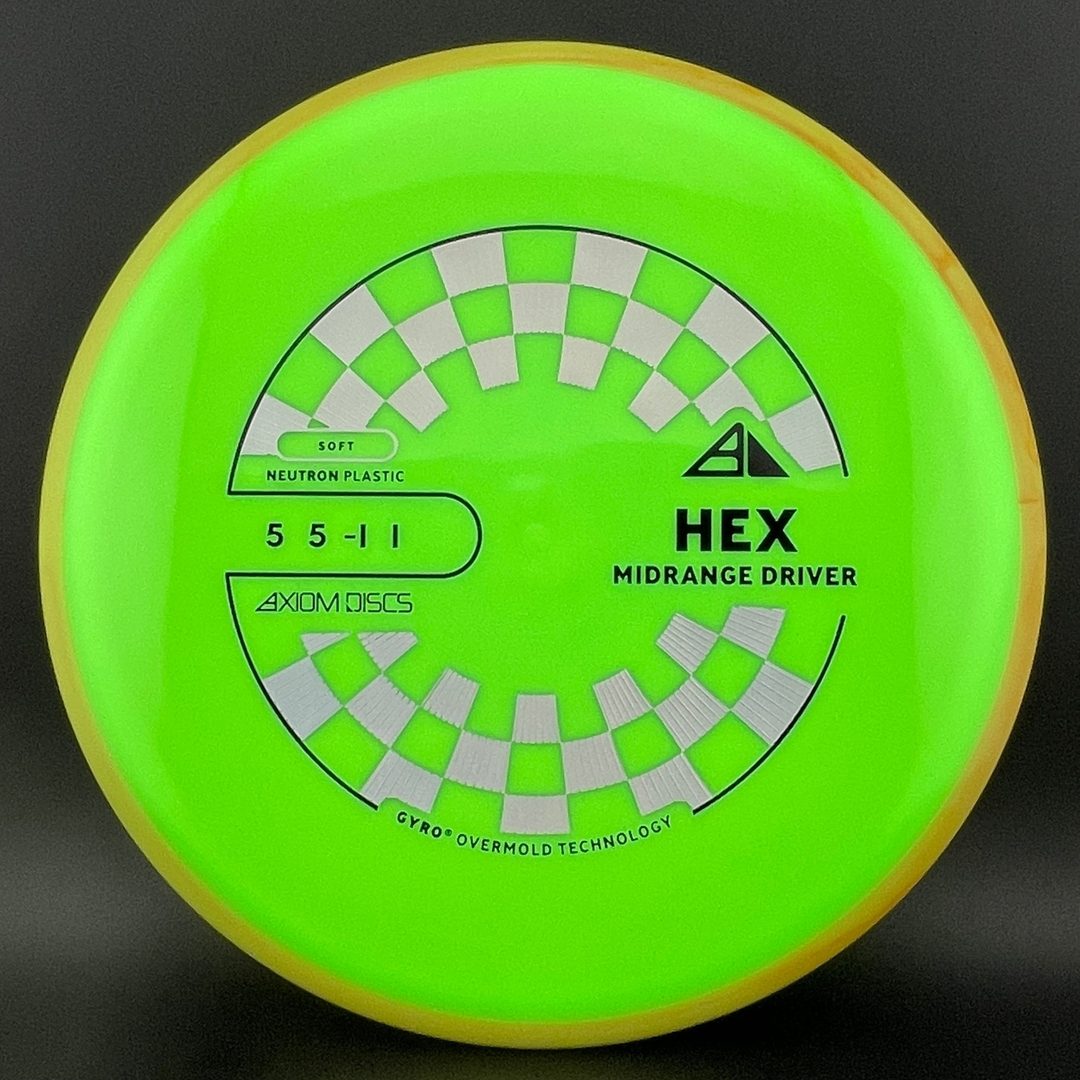 Soft Neutron Hex Disc Golf Midrange
