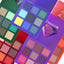 Palette d'ombres à paupières CmaaDu 9 couleurs Diamond Shine