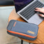 Travel - essential Cable Organizer Bag: A Compact Storage Solution for Charging Cords, Chargers, and Accessories. - Korvel