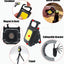 Multifunctional Mini COB Work Light TYPE-C Rechargeable Portable Keychain Light Magnetic Overhaul Emergency Light - Korvel