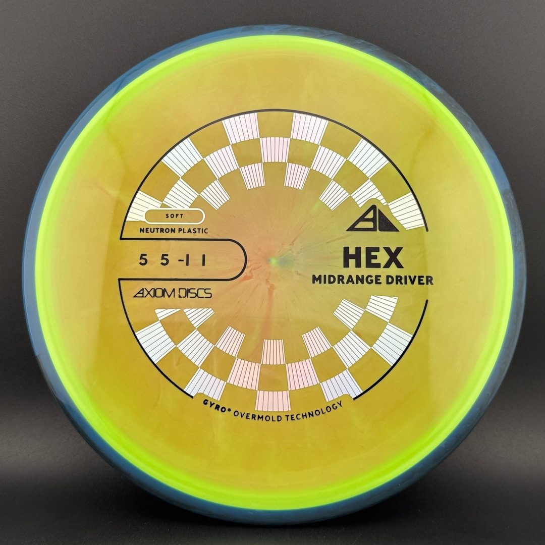 Soft Neutron Hex Disc Golf Midrange