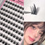 Non adhesive pure wild demon false eyelashes manga natural segmented novice simulation beginner self-adhesive eyelashes - Korvel