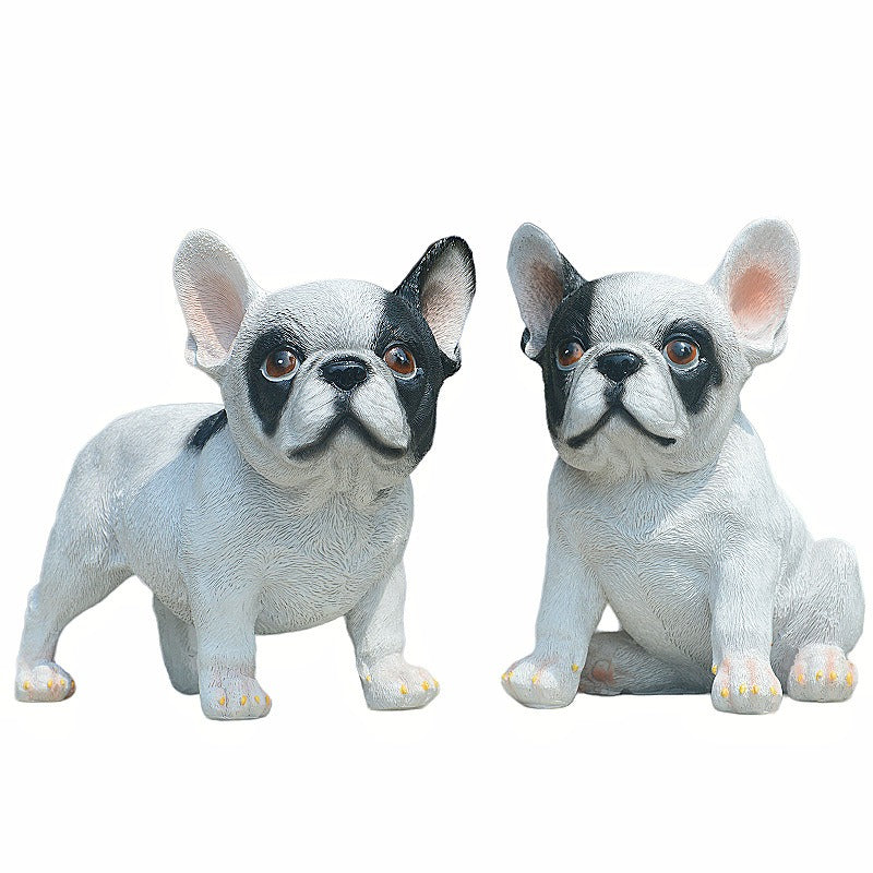 Little Bulldog ornament resin - Korvel