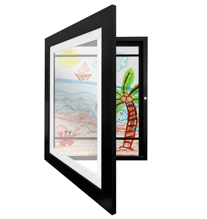 Children Art Frames Magnetic Front Open Changeable Kids Frametory for Photo Drawing Paintings Pictures Display - Korvel