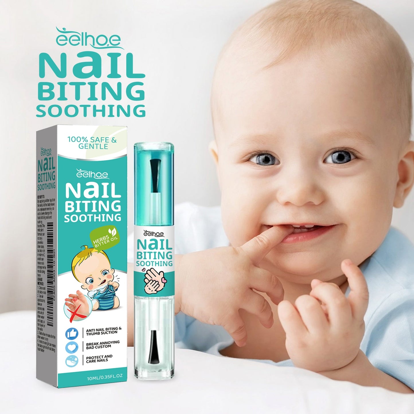 Anti-Biting Nail Lotion Prevents Infants From Biting Their Nails And Eating Their Fingernails - Korvel
