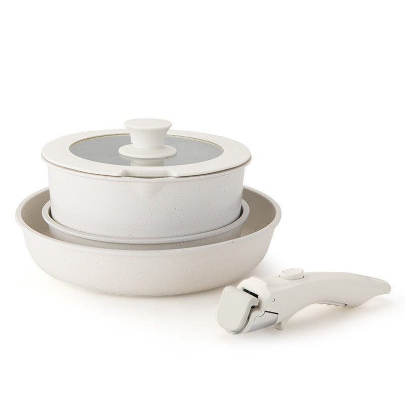 Ensemble de Casseroles Détachables Premium avec Finition Antiadhésive
