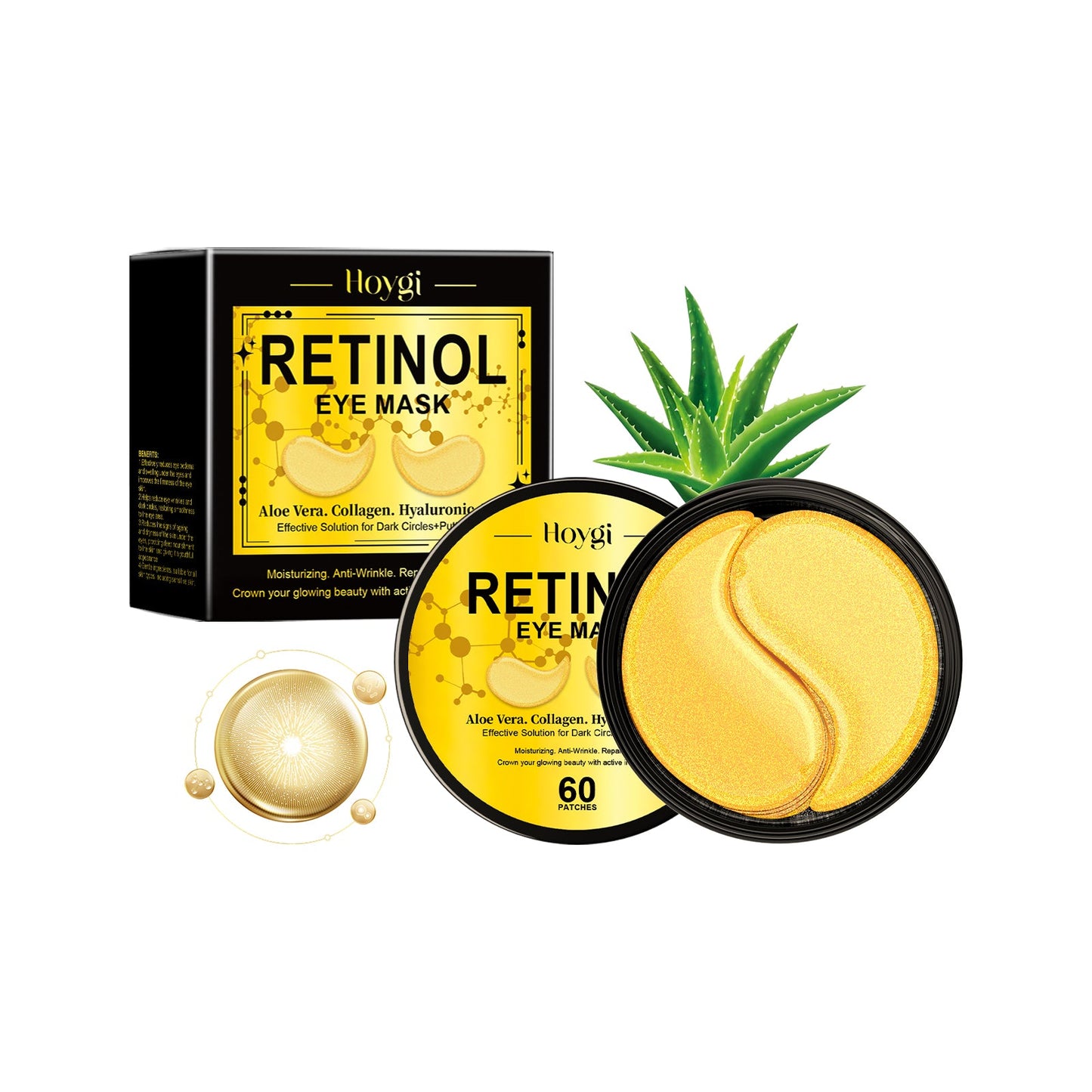 Mascarilla Hidratante de Colágeno con Aloe Vera